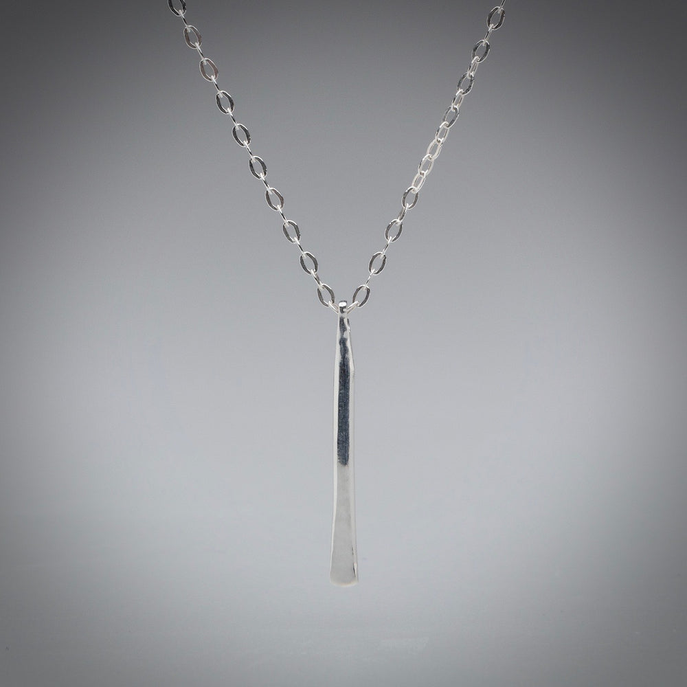 Illuminate Stick Sterling Silver Necklace