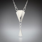 Illuminate Deco Sterling Silver Necklace