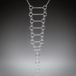 Illuminate Ladder Sterling Silver Necklace