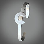 Colorado Love Sterling Silver / 14K GF Cuff Bracelet